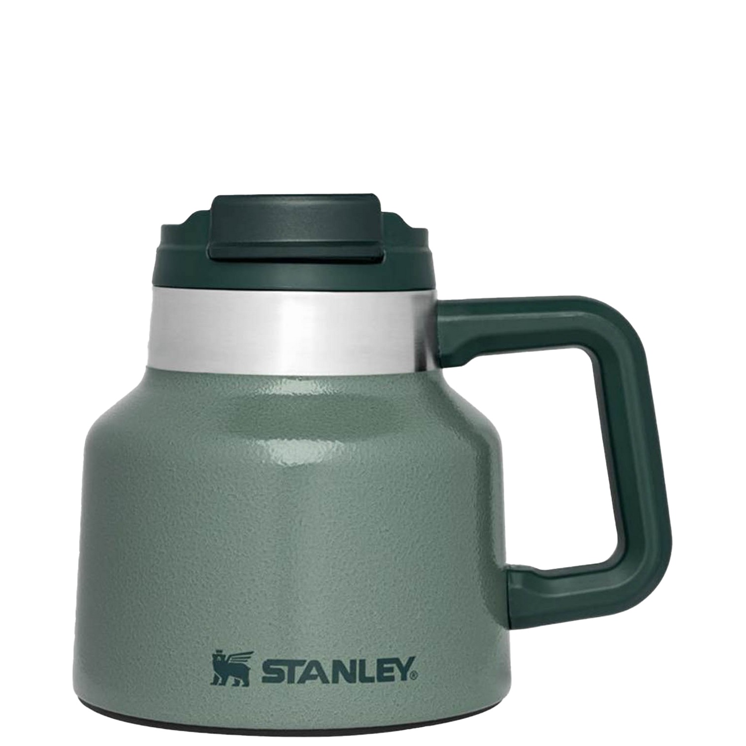Stanley 1913 Adventure Tough-To-Tip Admiral's Mug 20 OZ in Hammertone Green | View 1