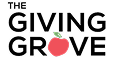 The Giving Grove logo with a red apple icon above bold black text reading "THE GIVING GROVE"