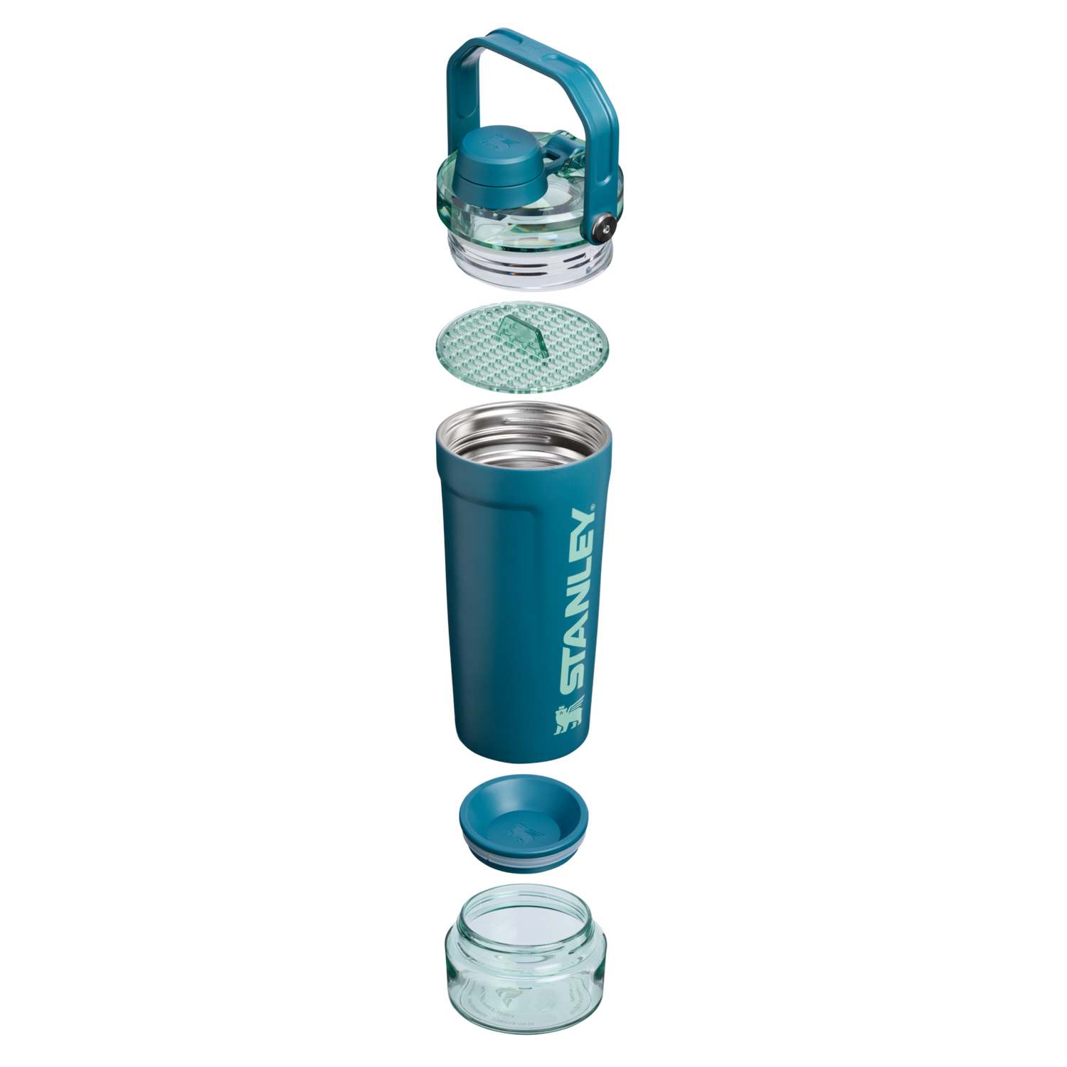Stanley 1913 The Vitalize™ Shaker Bottle 20 OZ in Coastal Teal | View 2