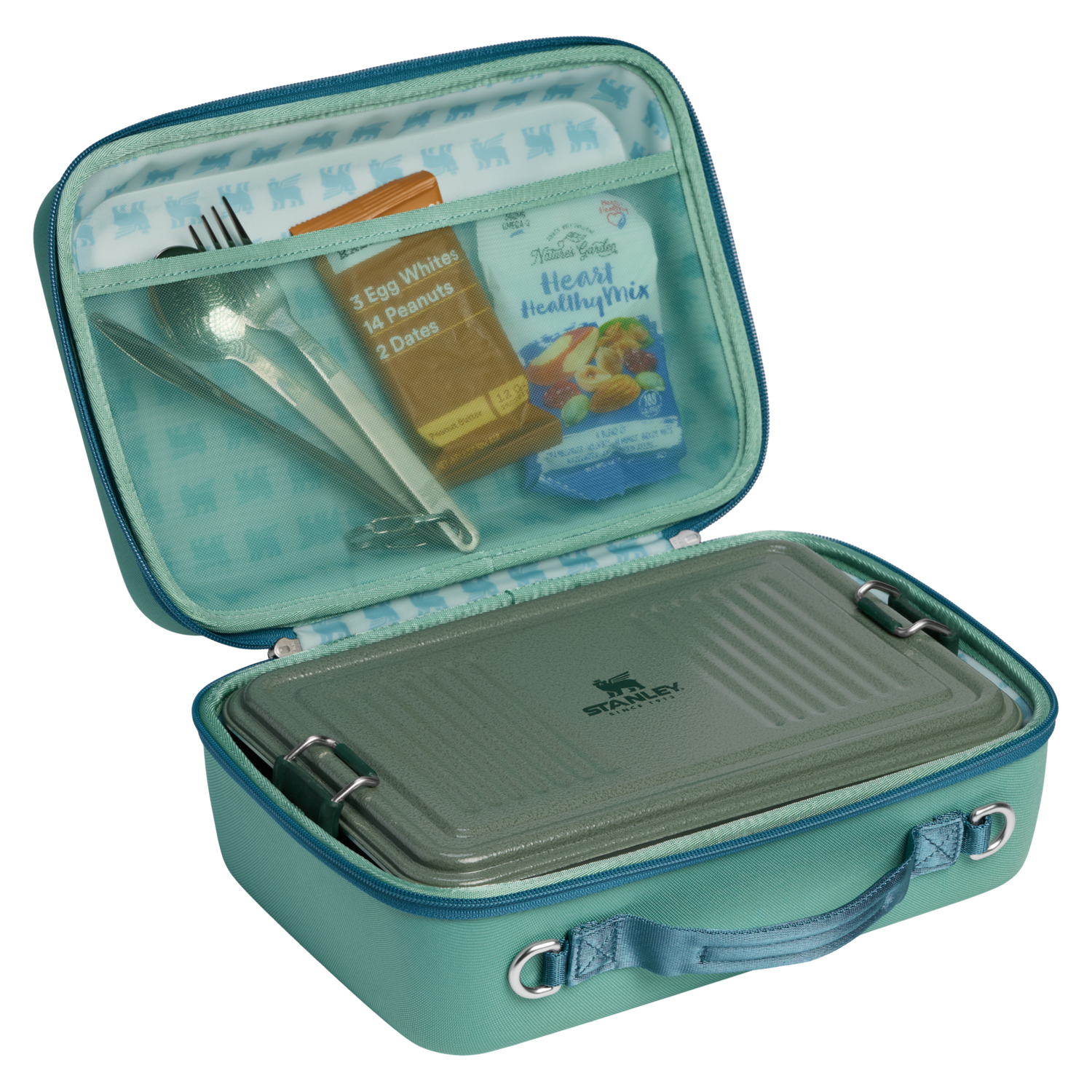 Stanley 1913 All Day Midi Lunch Box 6.3 QT in Spring Green | View 4