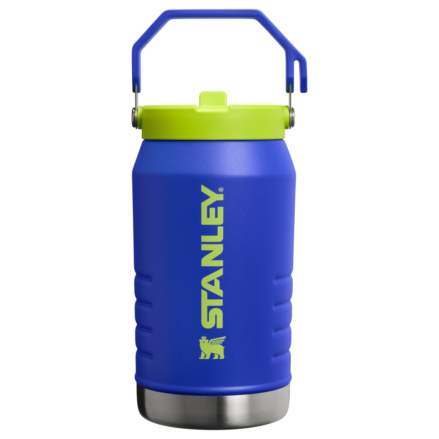 Stanley 1913 The IceFlow™ Flip Straw Jug 64 OZ in Cobalt Chartreuse