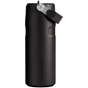 Swatch for Stanley 1913 The IceFlow™ Bottle with Flip Straw Lid 16 OZ in Black 2.0