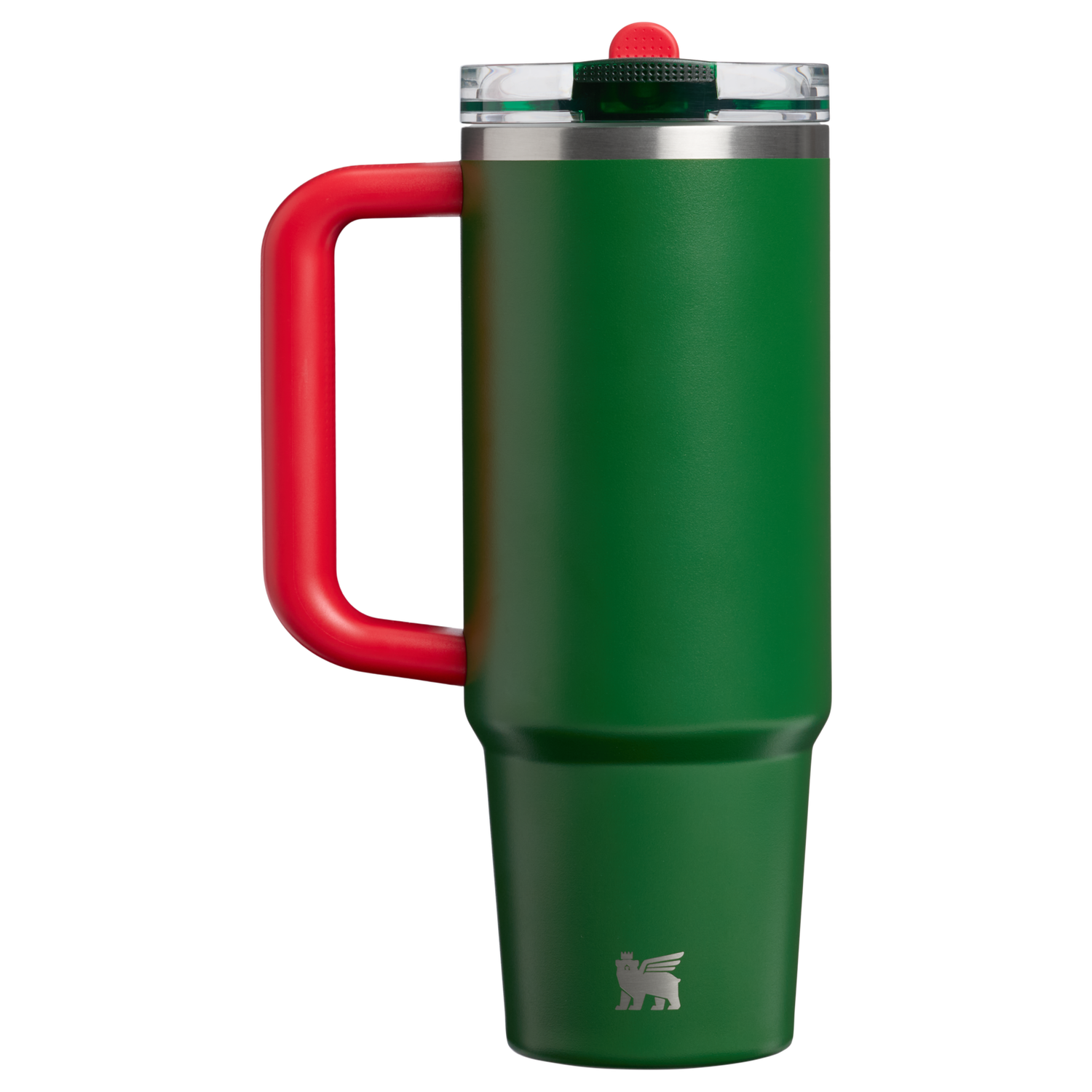 Stanley 1913 The Country Collection Quencher® ProTour Flip Straw Tumbler 30 OZ in Team Dark Green Red | View 2