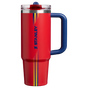 Swatch for Stanley 1913 The Country Collection Quencher® ProTour Flip Straw Tumbler 30 OZ in Team Red Dark Blue