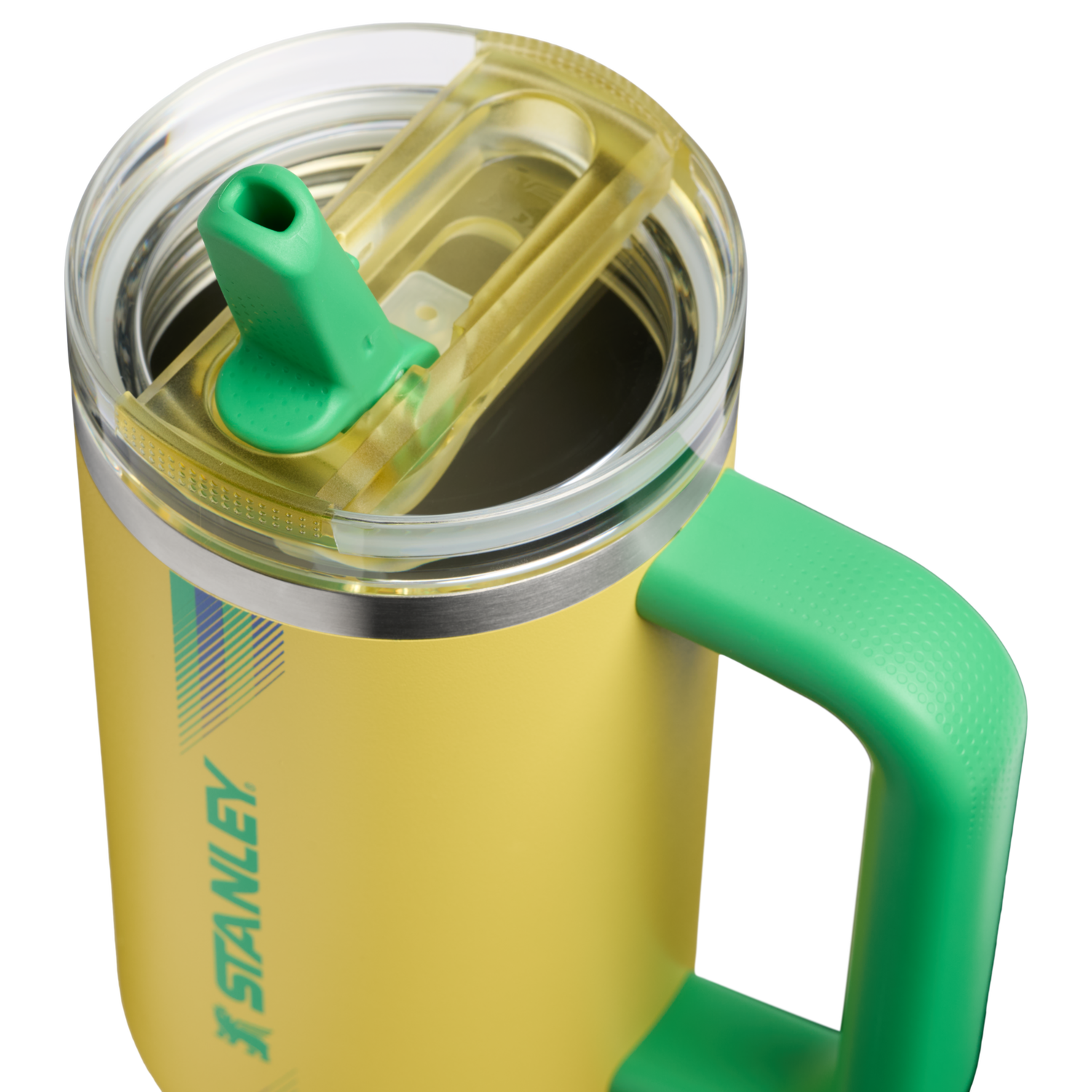 Stanley 1913 The Country Collection Quencher® ProTour Flip Straw Tumbler 30 OZ in Team Yellow Green | View 3