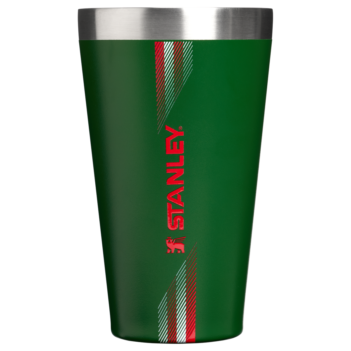 Stanley 1913 The Country Collection Stacking Pint 16 OZ in Team Dark Green Red