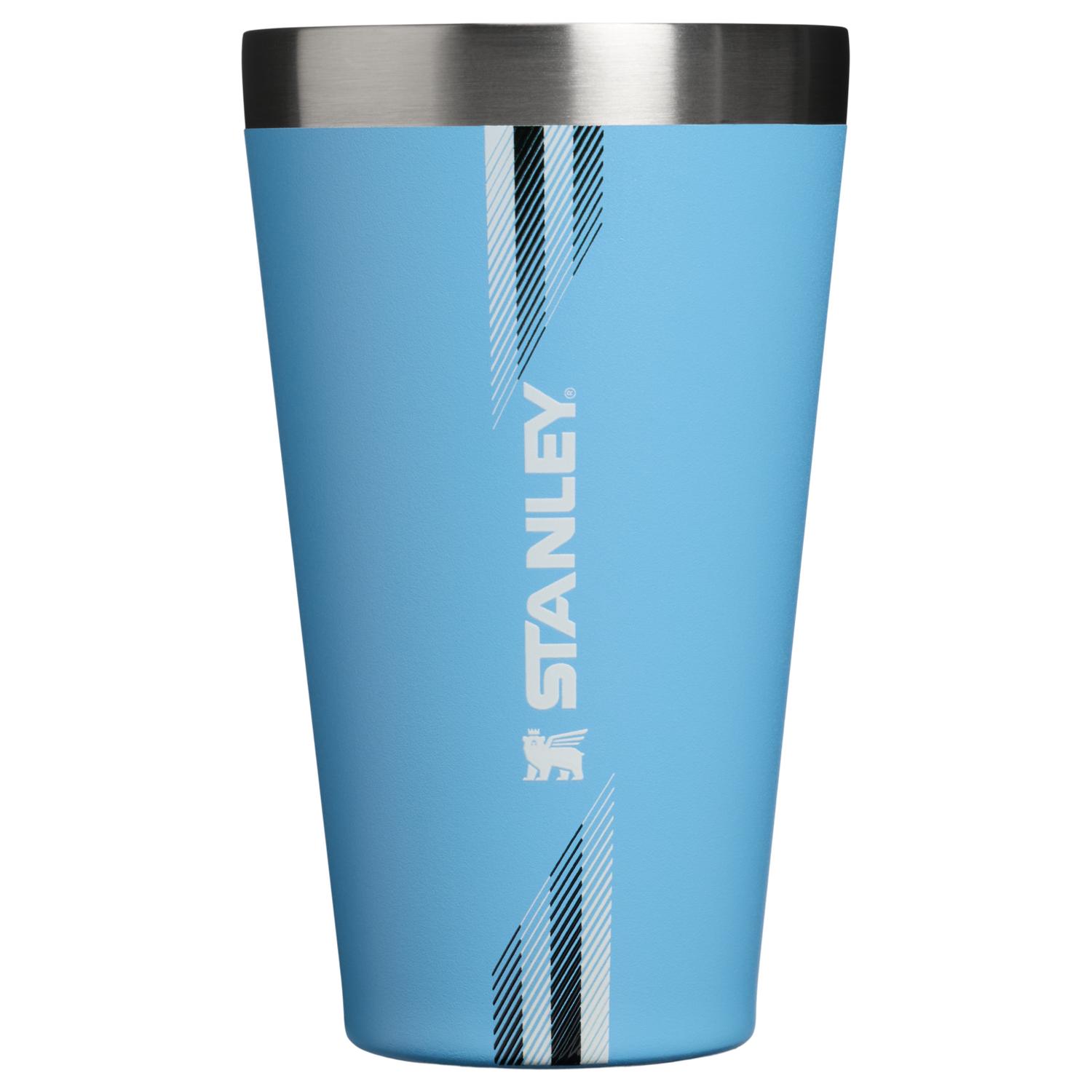 Stanley 1913 The Country Collection Stacking Pint 16 OZ in Team Light Blue White | View 1