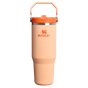 Swatch for Stanley 1913 The IceFlow™ Flip Straw Tumbler 30 OZ in Orange Sherbet