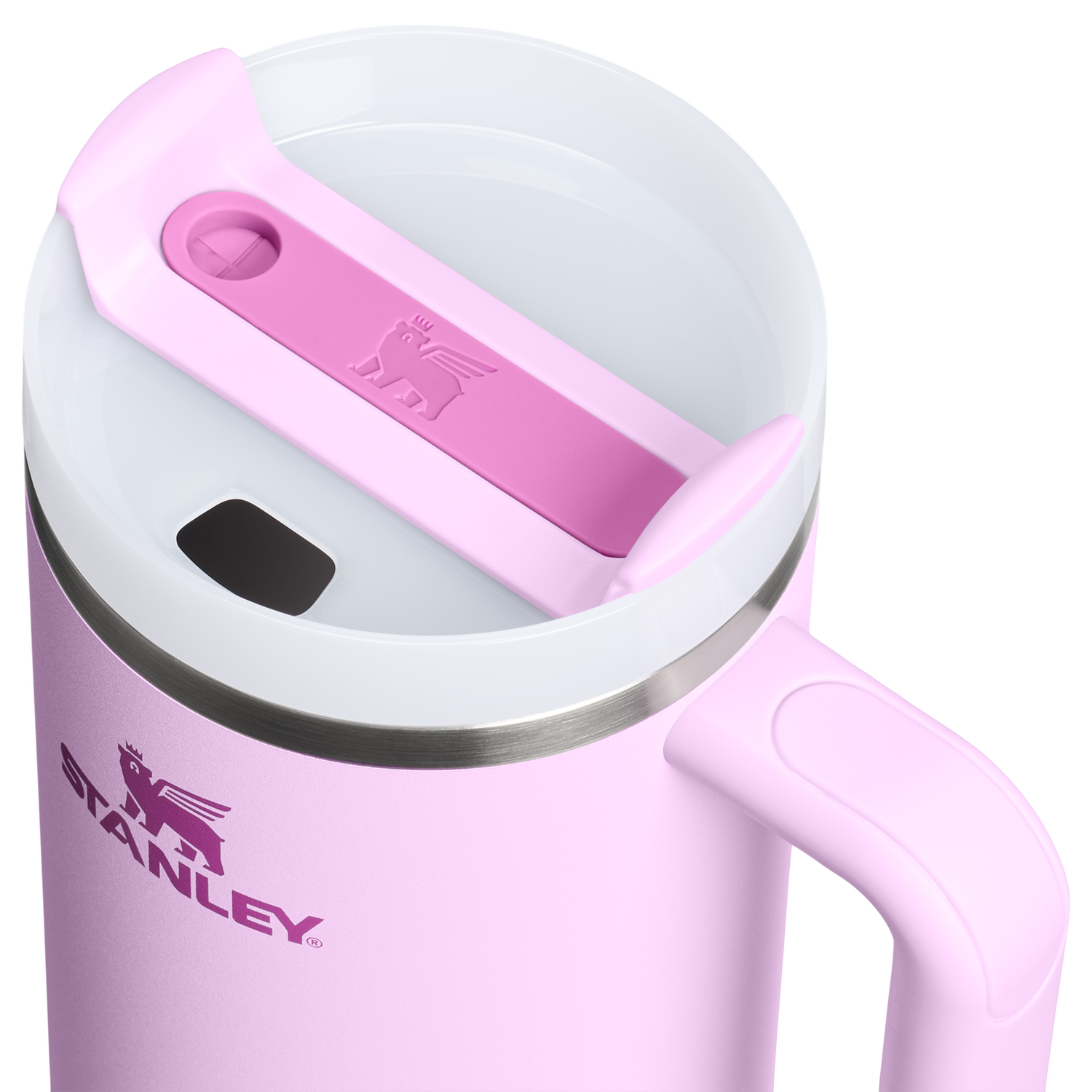 Stanley 1913 The Quencher H2.0 Flowstate™ Tumbler 40 OZ in Soft Orchid | View 2