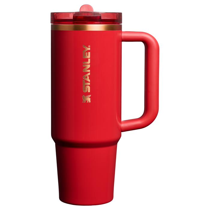 Stanley 1913 The Cheers & Cheer Quencher ProTour Flip Straw Tumbler 30 OZ in Holly Berry Gloss