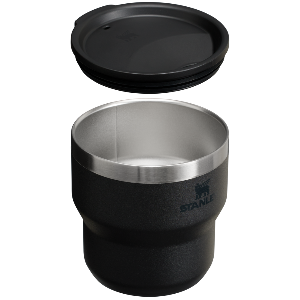 Stanley 1913 The Stay-Hot Stacking Cup 2-Piece Set 10 OZ in Black 2.0