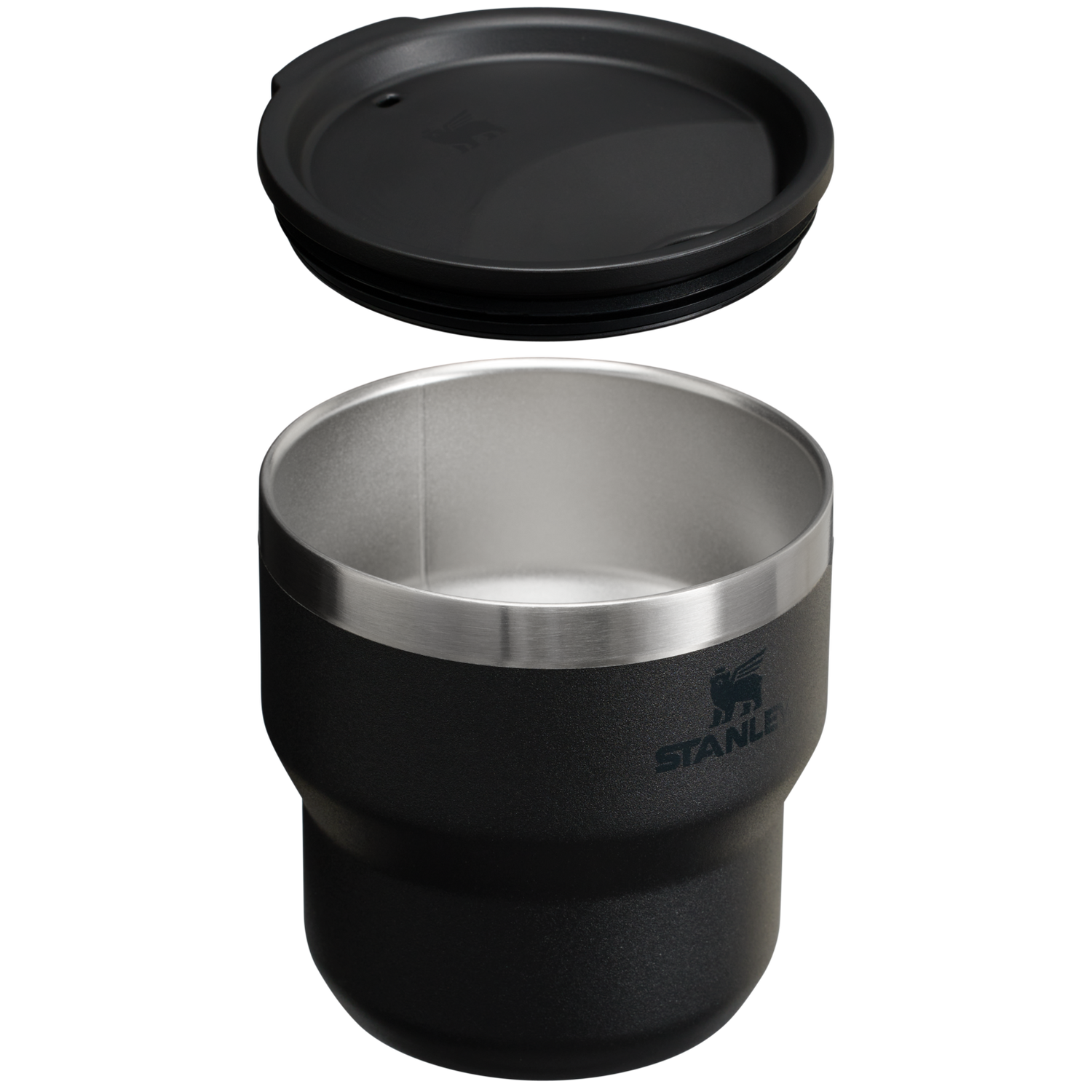 Stanley 1913 The Stay-Hot Stacking Cup 2-Piece Set 10 OZ in Black 2.0 | View 2