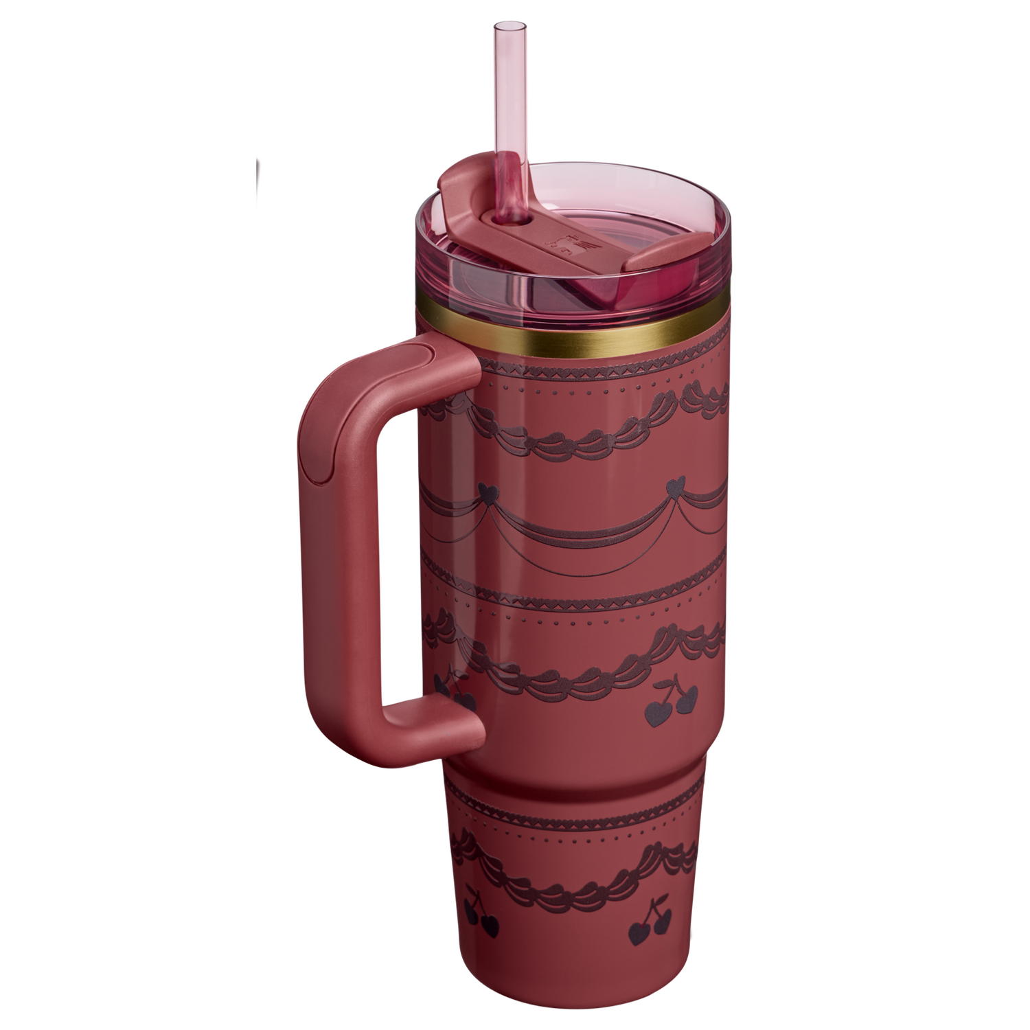 Stanley 1913 The Valentine’s Day Quencher H2.0 Flowstate™ Tumbler 30 OZ in Red Velvet Cake | View 1